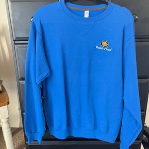 Blue pullover